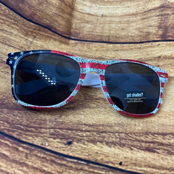 Jeep Sunglasses American Flag Forth of July Red White Blue USA NEW Custom Made - Picture 2 of 14